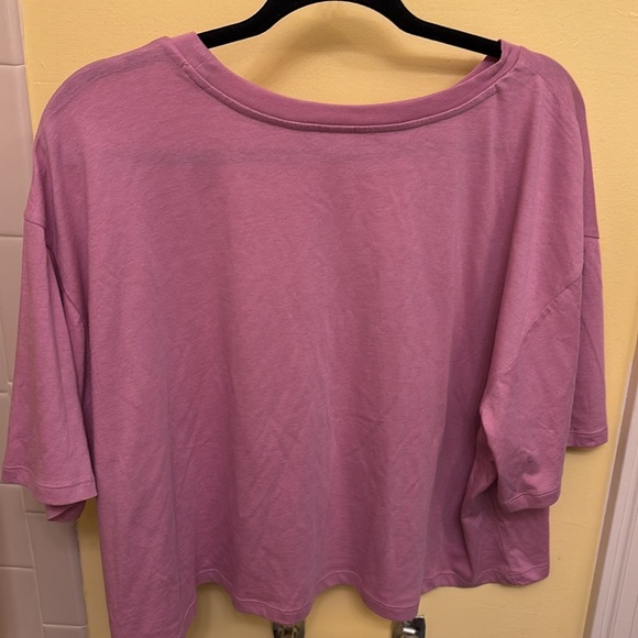 NWT Abound Nordstrom mauve short sleeved tee 2X - Picture 3 of 4